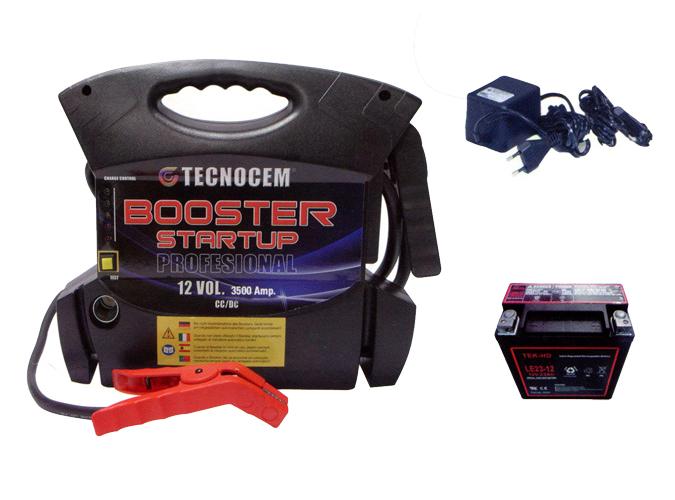 Tecnocem 3500 - *NETO* BOOSTER 12V. 3500 AMP. - Recamauto