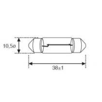 Amolux 158L - *NETO*  LAMPARA PLAFONIER 12V5W ((10X38)) LARGA