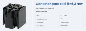 MAI CCRR - CONECTOR PARA RELé