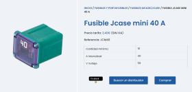 MAI JCM40 - FUSIBLE JCASE MINI 40 A