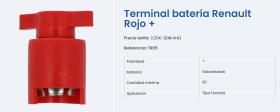 MAI TR05 - TERMINAL BATERíA RENAULT ROJO +