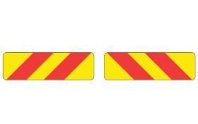 RINDE 571600 - PLACA TRASERA T566 (1 UD.)  SET