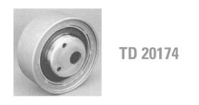 Technox TD20174 - TECHNOX TENSOR DE CORREA DISTRIB.