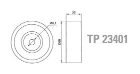 Technox TP23401 - TECHNOX TENSOR DE CORREA AUX.