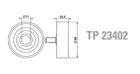 Technox TP23402 - TECHNOX TENSOR DE CORREA AUX.