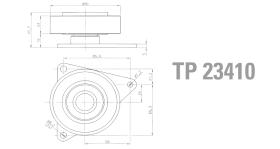 Technox TP23410 - TECHNOX TENSOR DE CORREA AUX.