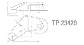Technox TP23429 - TECHNOX TENSOR DE CORREA AUX.