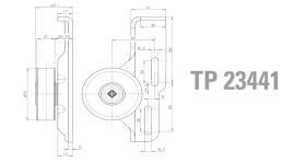 Technox TP23441 - TECHNOX TENSOR DE CORREA AUX.