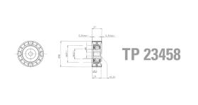 Technox TP23458 - TECHNOX TENSOR DE CORREA AUX.