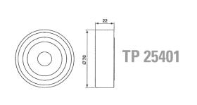 Technox TP25401 - TENSORES DE CORREA
