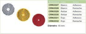CRN 3332 - REFLECTOR D60 REMACHE ROJO