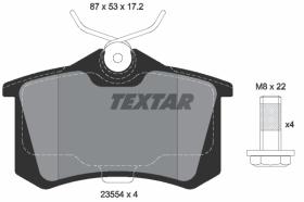 Textar 2355402 - TEXTAR PASTILLA DE FRENO