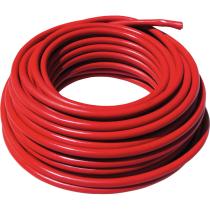 Pool Line 2240 - *NETO* CABLE ARRANQUE SECC. 25MM COLOR ROJO ROLLO 25M.
