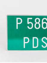 Matriculas Europeas 117 - PLACA TEMPORAL PARTICULAR ALTA 280 X 200