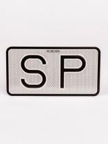 Matriculas Europeas 2004 - PLACA "S.P." 225 X 120