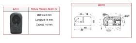 MRS ROT20 - CONECTOR ROTULA METRICA 8MM