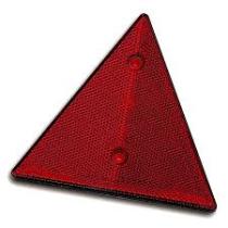 MRS CT51040 - *NETO* CATADIOPTRICO TRIANGULAR C/AGUJERO ROJO