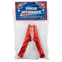 Pool Line 708012 - *NETO* PINZA ARRANQUE MACIZA 80 AMP COLOR ROJO. EN BOLSA