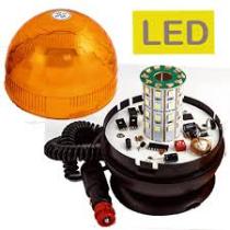 Tecnocem 11800LED - *NETO* LUZ GIRATORIA TECNOCEM BASE FLEXIBLE BITENSION 12/24V