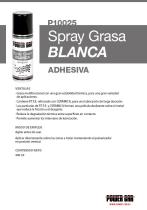 QUIMICOS POWER CAR P10025 - SPRAY GRASA BLANCA CON PTFE