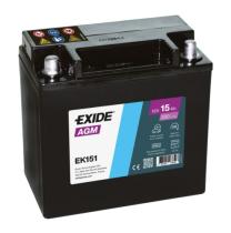 EXIDE EK151 -  BTR. EXIDE AGM 12V 15AH 200A 150/90/145