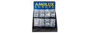 Amolux 7303 - EXPOSITOR LEDS CAM BUS 80 BLISTERS