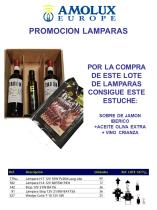 Amolux LOTE7 - LOTE JAMON IBÉRICO+ACEITE+VINO