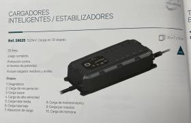 Tecnocem 28625 - CARGADOR INTELIGENTE  25.0A 12/24V NEGRO