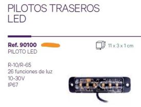 Tecnocem 90100 - PILOTO LUZ ESTROBOSTOPICA (AMBAR)