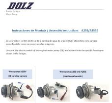 Dolz A255V - *NETO* B. AGUA DOLZ VARIABLE -  VW GOLF