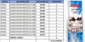 Doga DOGADVMETALKIT - *NETO* DOGA EXPOSITOR DURAVISION METALICAS 35 UNID.