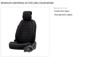 Pool Line ACTL101 - *NETO* RESPALDO UNIVERSAL ACTIVE LINE COLOR NEGRO