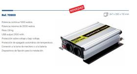 Tecnocem 70900 - CONVERTIDOR DE CORRIENTE 1000W