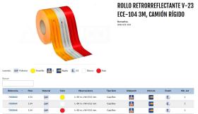 ADAIC 7202064 - *NETO* ROLLO REFLECTANTE 3M BLANCO P/RIGIDO 50MX53 V23