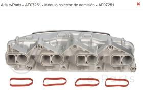 FAMILIA ALFA AF07251 - MóDULO COLECTOR ADMISIóN