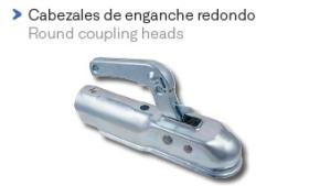 MRS CABEZALR60 - CABEZAL REDONDO 60 ENGANCHE REMOLQUE LANZA 750kg
