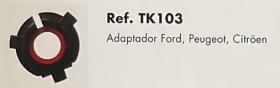 Amolux TK103 - *NETO* ADAPTADOR (2 UNIDADES) FORD, PEUGEOT, CITRÖEN