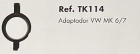 Amolux TK114 - *NETO* ADAPTADOR (2 UNIDADES) VW MK6/7