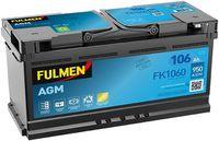 Fulmen FK1060 - *NETO* BTR. FULMEN AGM 106AH 950A 392/175/190 +D
