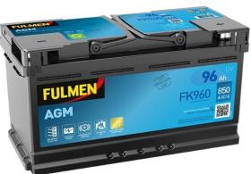 Fulmen FK960 - *NETO* BTR. FULMEN AGM 96AH 850A 353/175/190 +D