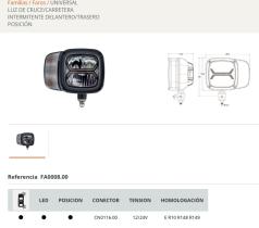 RINDE FA000800 - FARO DELANTERO LED DCHO.(CRUCE,LARG