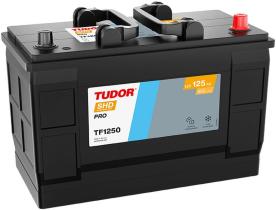 Tudor TF1250 - *NETO* BTR. TUDOR 125AH 850A 349/175/285 +D