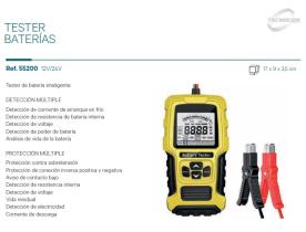 Tecnocem 55200 - TESTER INTELIGENTE DE BATERÍAS 12/24V