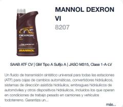 MANNO MN8207 - MANNOL ACEITE ATF DEXRON VI 1 LITRO