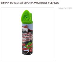 Pool Line 553850 - LIMPIA TAPICERÍA CON ESPUMA (FÓRMULA AVANZADA, DESCONTAMINA